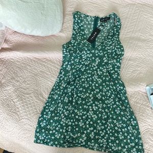 Motel rocks mini dress green